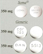 Carisoprodol pills