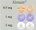 Clonazepam pills